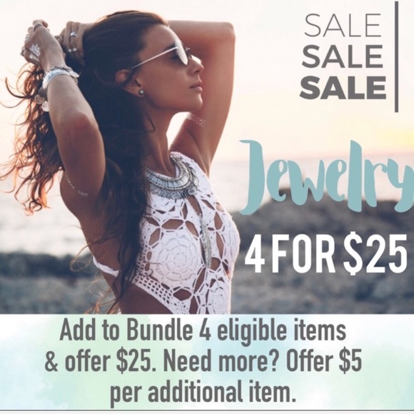 4 for $25⚡️sequin coin multilayer wave necklace - Picture 4 of 6